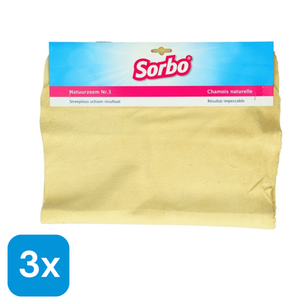 3x Sorbo Natuurzeem