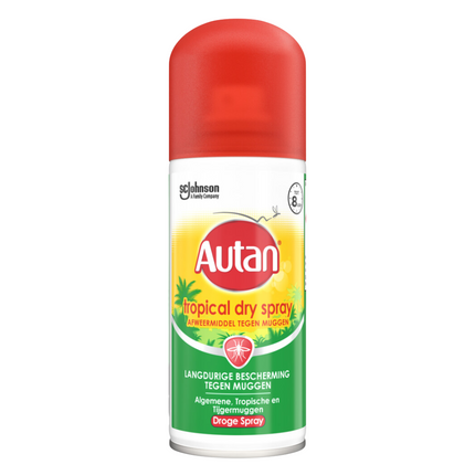 Autan Muggenspray Tropical Dry - 100 ml