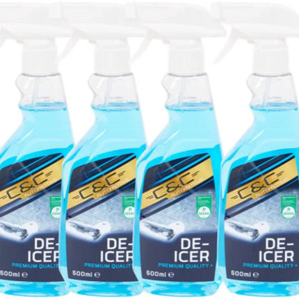 4x C&C Ruitenontdooier - 500 ml