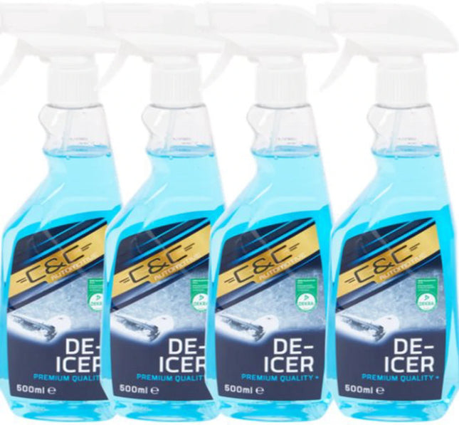 4x C&C Ruitenontdooier - 500 ml