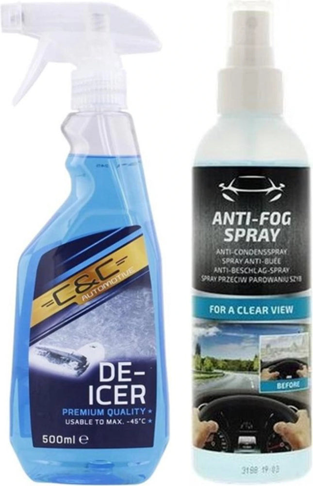 2x De-Icer Spray - 1,5 liter